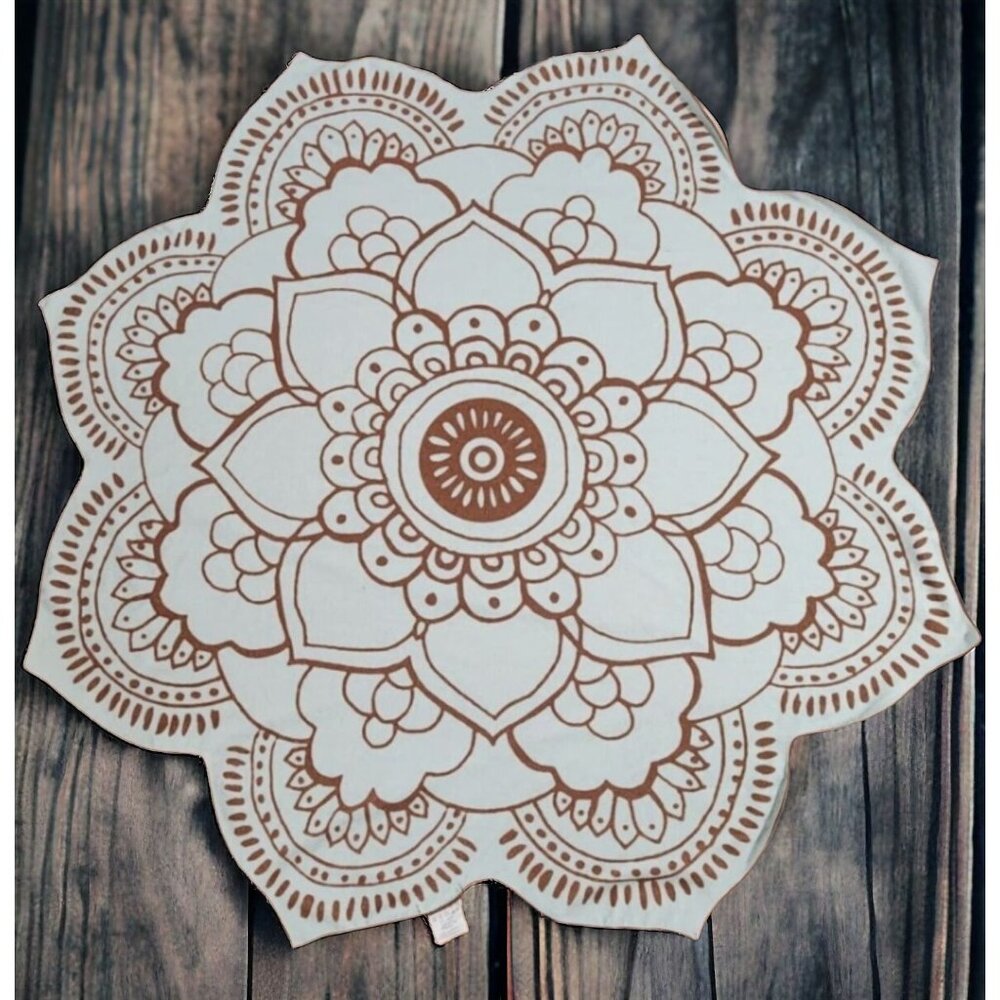 VIX Paula Hermanny Blue Lotus Shaped Towel